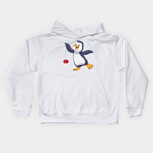 Penguin with Yo-Yo Kids Hoodie